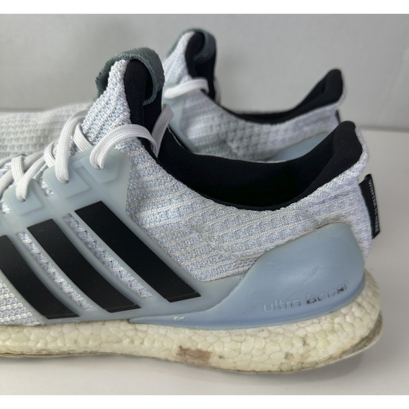 *Flaw Adidas UltraBoost 4.0 White Walkers Game of Thrones Sneakers Men's Size 13 - Picture 2 of 16
